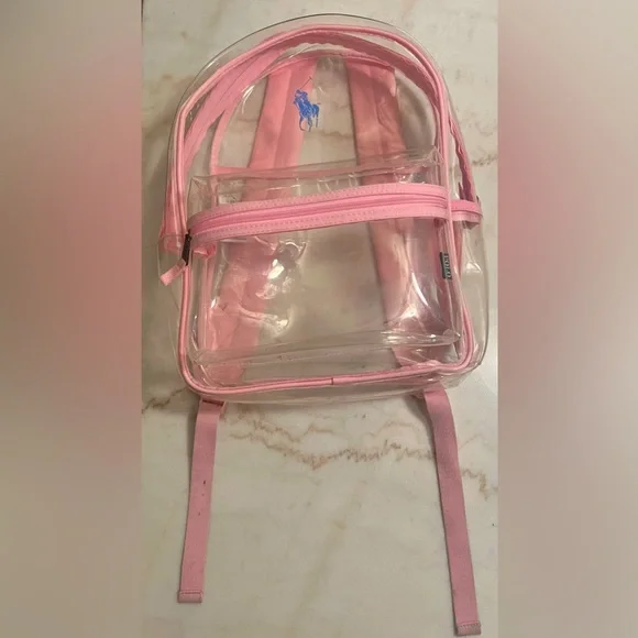 Ralph Lauren | Bags | Ralph Lauren Big Pony Clear Full Size 